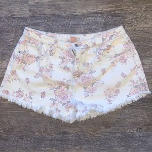 Mossimo high rise denim short plus size 16